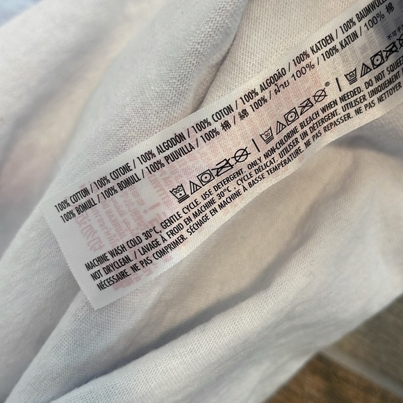 Disney Star Wars Tie Dye Spirit Jersey Grogu Long Sleeve Shirt Spellout Size L - Picture 7 of 7